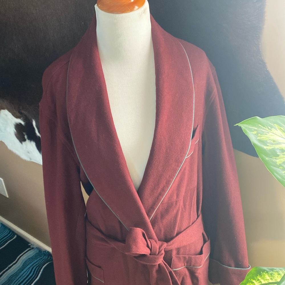 Brooks Brothers Wool Robe